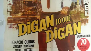 Afiche Poster Cine  Digan Lo Que Digan Con Raphael