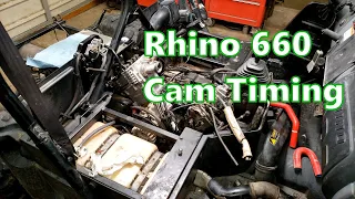 Cam Chain Timing Overview - Rhino 660 UTV   Yamaha