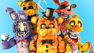 Every Withered Animatronic in a Nutshell
