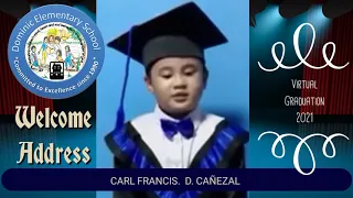 Welcome Address - DES Moving Up Ceremony | Virtual Graduation | Kindergarten Class SY 2020-2021