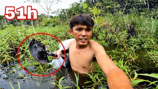 51H SINH TỒN 1 Mình Trong Khu Rừng Mưa Khắc Nghiệt Nhất | Solo Survival