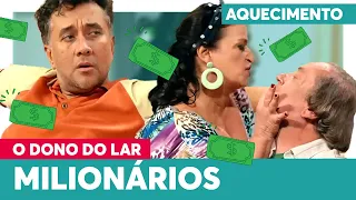 AMÉRICO E SEU RODOLFO FICAM RICOS! | Aquecimento O Dono do Lar | Humor Multishow