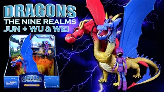 Dragons The Nine Realms ™ Die 9 Welten - Jun + Wu & Wei Adventure Set - Spin Master ® Unboxing