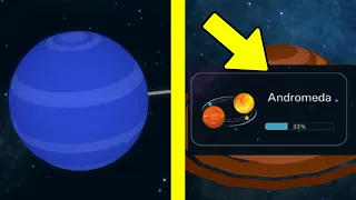 Idle Galaxy - Complete Solar System and Unlock NEW Andromeda Glaxy