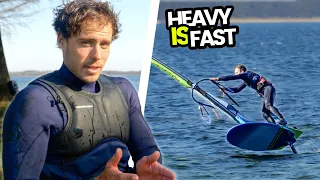 Heavy is fast: With 95.5kg on 8.7m sail | @Nico_GER7 Vlog