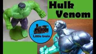 How to turn a simple Hulk figure to Hulk Venom