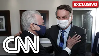 Declaração divulgada por Jair Bolsonaro foi redigida por Michel Temer | CNN 360