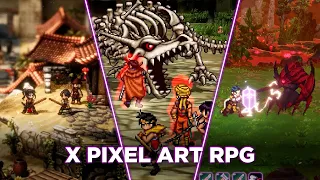 Top 10 Upcoming STUNNING 2D Pixel Art RPG Games Coming in 2022, 2023, & Beyond