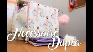 Passo a Passo - Necessaire Dupla (fácil)