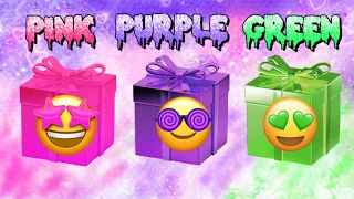 PINK 💖VS PURPLE 💜VS GREEN💚/ CHOOSE YOUR 🎁ELIGE TU REGALO 🎁Lisa or Lena