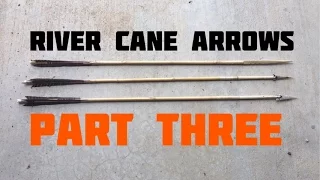 River Cane Arrows (Part 3 of 3) Shooting the Arrow