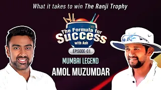 Sachin still wants to wear Mumbai colors - Amol Muzumdar | E1 | The Formula for Success with Ash