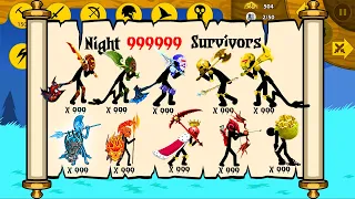 Night 99999 Surviors Unlock Full x999 Army Items - Stick War Legacy Huge Update