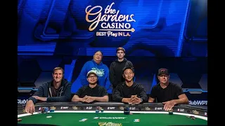 WPT Gardens Poker Championship Final Table - $357,380 for 1st!