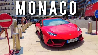 MONACO 🔴 CASINO MONTE CARLO -  LUXURY EXPERIENCE - SUPER CARS SUMMER 2023