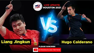 Highlight: Liang Jingkun VS Hugo Calderano  😱 😲 | World Table Tennis  Championship | Houston 2021