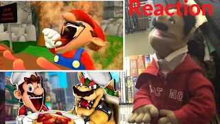 SMG4: Cooking With Mario And Bowser World Tour Reaction (Puppet Reaction)