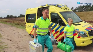 Kom bij de ambulance! Een kijk je bij Witte Kruis Noord- en Oost-Gelderland