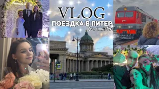 VLOG: Поездка в Питер🤘🏻🚝 // Свадьба!?💍