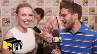 Scarlett Johansson on the NEW 'Black Widow' Movie | MTV News