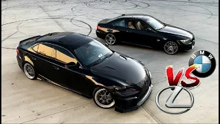Lexus VS. BMW (LOOKS or POWER?)