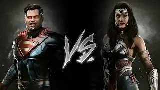 Injustice 2 - Superman Vs. Wonder Woman (VERY HARD)