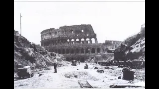 How ancient Rome was excavated in Italy in the 1920s. Unique rare videos and photos.