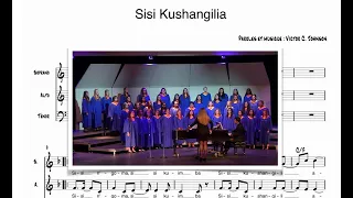 Sisi Kushangilia / Guide voix instrumental alto