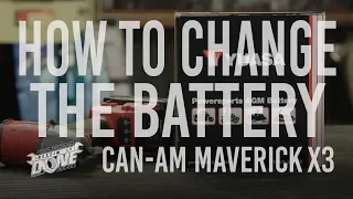 How to change the Battery on your Can-Am Maverick X3 | Gettin’ It Done