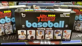 2020 Topps Heritage Hobby Box ** Rookie Cup Chrome + White Border & More! **