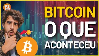 O QUE ACONTECEU COM O BITCOIN!? BULL RUN ACABOU OU APENAS UMA CORREÇÃO? ENTENDA MINHA VISÃO.