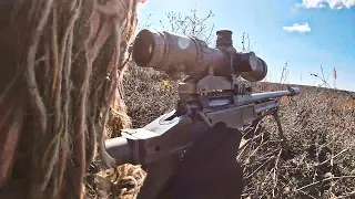 Russian Snipers in Action . Intense Combat Exercise Footage