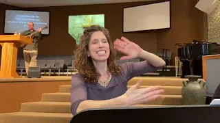 “This is Amazing Grace” song in ASL