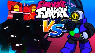 РЭП БАТТЛ В БРАВЛ!!! Friday Night Funkin' Brawl Stars Mod