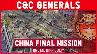 C&C Generals - China Final Mission 7 - Nuclear Winter [Brutal / Patch 1.08] 1080p