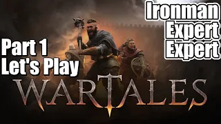 Wartales 1.0 Let's Play Gameplay (Expert/Expert/Ironman)
