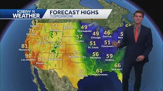 Warm Again Tomorrow With A Cooldown Ahead