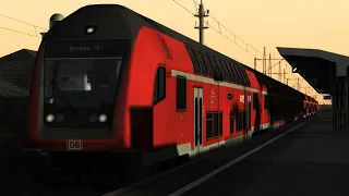 Train Simulator Classic | Führerstandsmitfahrt | NL DABpza785 Soundmod | RE9 nach Bremen Hbf