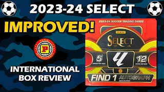 IMPROVED! 2023-24 Panini Select La Liga International Hobby Box Soccer Review