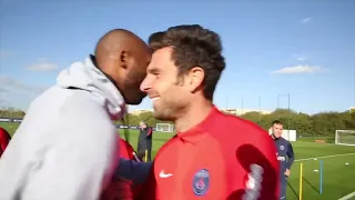 Kobe chills with Neymar while enjoying a Paris-Saint Germain F.C. practice l ESPN FC