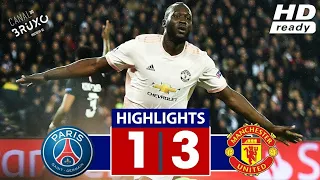 PSG Vs Manchester United 1-3 - Goals & Highlights -  Goles 2019 / Champions League /
