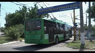 Черкасский троллейбус КП Черкасиелектротранс - август 2019