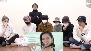 BTS reaction to IVE After LIKE MV