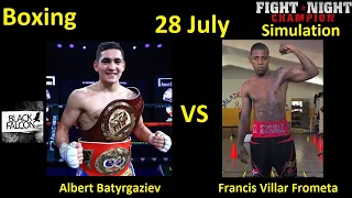 Albert Batyrgaziev VS Francis Villar Frometa FIGHT NIGHT CHAMPION FIGHT