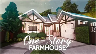 Roblox Bloxburg - One-Story Farmhouse - Minami Oroi