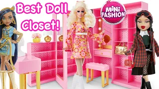 BEST DOLL CLOSET the Zuru Fashion Dream Wardrobe