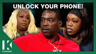 Your Sister Says You Cheat…Unlock Your Phone! | KARAMO