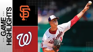 Giants vs. Nationals Game Highlights (7/23/23) | MLB Highlights