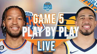 2023-2024 NBA Playoffs Round 2 - Game 5: Indiana Pacers vs New York Knicks Live Play-By-Play