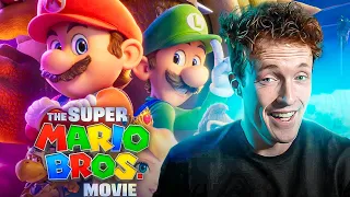 The Super Mario Bros. Movie is AMAZING! First Time Watching and Movie Reaction!